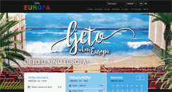 Desktop Screenshot of kinoeuropa.hr