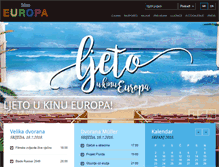 Tablet Screenshot of kinoeuropa.hr